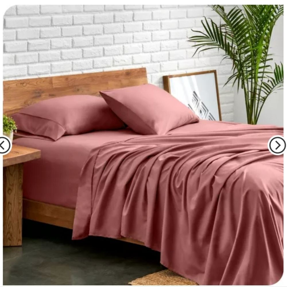500 TC Supima Sateen Sheet Set - Casaluna -Rose